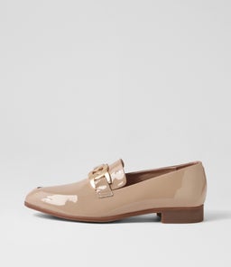 GUMMIE MI DK CAFE PATENT LEATHER