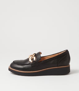 OSIE MI BLACK BLACK SOLE LEATHER