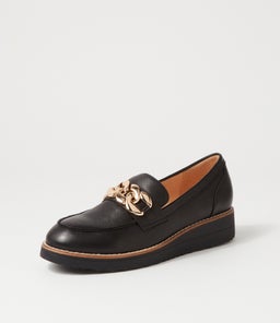 OSIE MI BLACK BLACK SOLE LEATHER