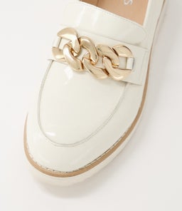OSIE MI IVORY IVORY SOLE PATENT LEATHER