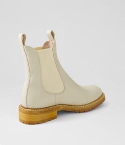 ROKKIE MI OATMILK LT NATURAL HEEL LEATHER