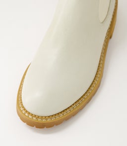 ROKKIE MI OATMILK LT NATURAL HEEL LEATHER