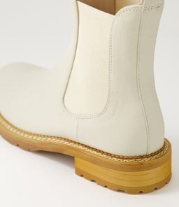 ROKKIE MI OATMILK LT NATURAL HEEL LEATHER