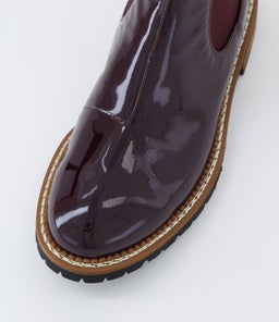 ROKKIE MI DK BURGUNDY PATENT LEATHER