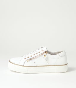 FEEMA MI WHITE WHITE SOLE LEATHER