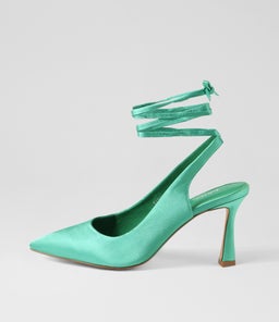 TATIA MI GREEN SATIN