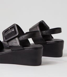 CRUUZ MI BLACK BLACK SOLE LEATHER