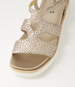 BRESSLE MI CHAMPAGNE WHITE SOLE LEATHER