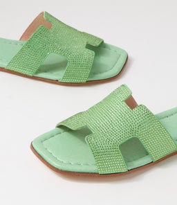 LACEE MI LIME JEWELS SUEDE