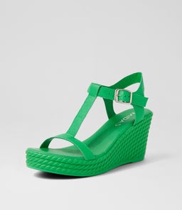 EVIE MI BRIGHT EMERALD LEATHER