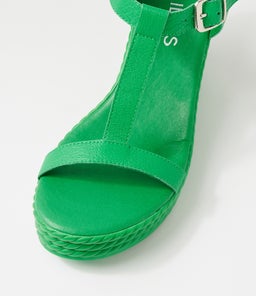 EVIE MI BRIGHT EMERALD LEATHER