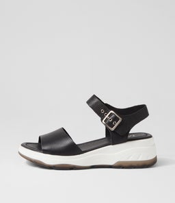 OYMI MI BLACK WHITE&BLACK LEATHER