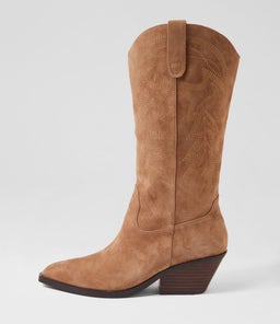 RIDERS MI LT CHOC SUEDE
