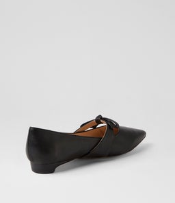DOLCE MI BLACK BLACK HEEL LEATHER