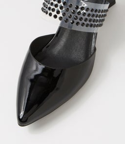 INEZ MI BLACK PATENT LEATHER