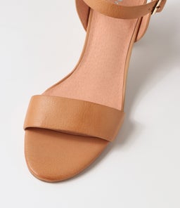 LIPPEE MI DK TAN LEATHER