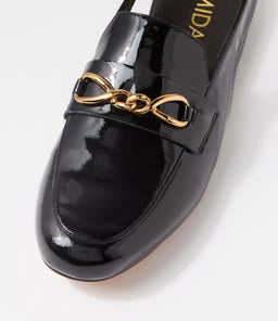 GRANDROIS MI BLACK PATENT LEATHER