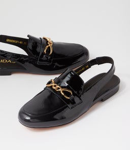 GRANDROIS MI BLACK PATENT LEATHER