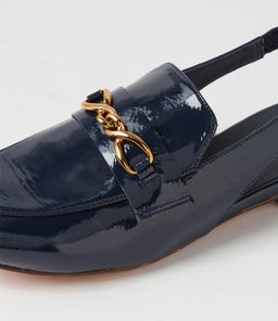GRANDROIS MI NAVY PATENT LEATHER