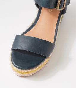 NOWLES MI NAVY RAINBOW LEATHER ROPE