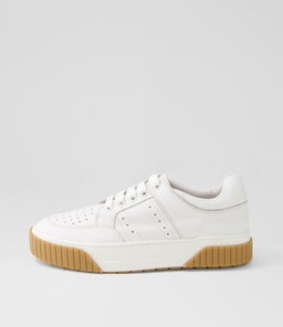 JONOR MI WHITE GUM SOLE LEATHER