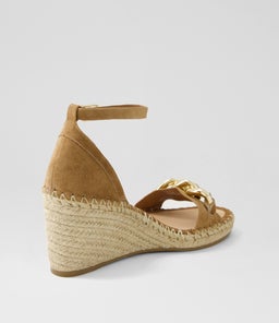 GEYSI MI LT CHOC NATURAL ROPE SUEDE