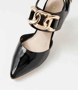 BARLEEN MI BLACK PATENT LEATHER