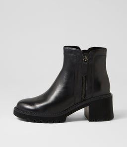 ZANTO MI BLACK LEATHER