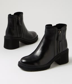 ZANTO MI BLACK LEATHER