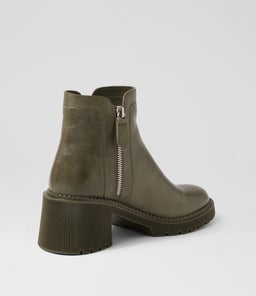ZANTO MI OLIVE LEATHER