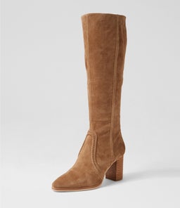 AMMLA MI LT CHOC SUEDE