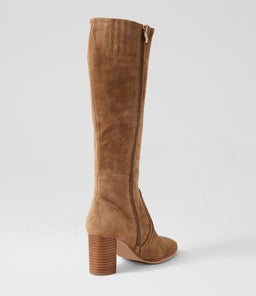 AMMLA MI LT CHOC SUEDE