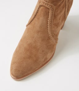 AMMLA MI LT CHOC SUEDE