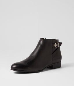 FISZA MI BLACK BLACK HEEL LEATHER