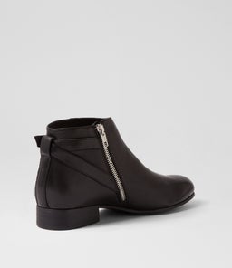 FISZA MI BLACK BLACK HEEL LEATHER