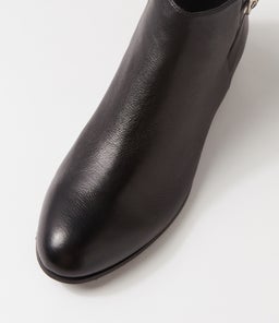 FISZA MI BLACK BLACK HEEL LEATHER