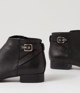 FISZA MI BLACK BLACK HEEL LEATHER