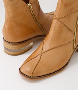FOSOR MI DK TAN LEATHER