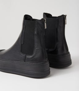 GANDAL MI BLACK BLACK SOLE LEATHER