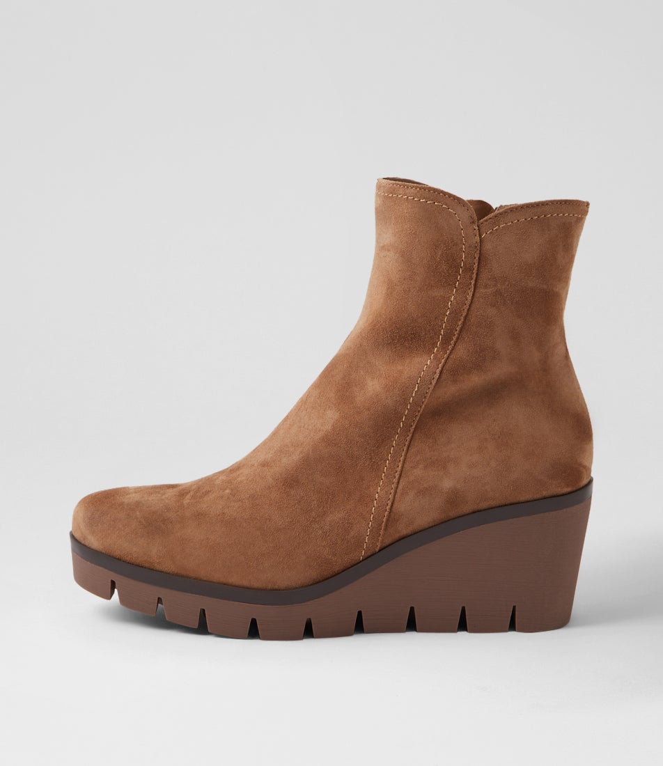 Narvi Light Choc Suede Ankle Boots Narvi Light Choc Suede Ankle Boots