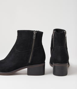 PAKKA MI BLACK BLACK HEEL SUEDE