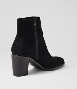 TIFET MI BLACK BLACK HEEL SUEDE