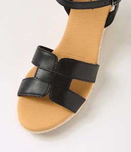 JIGGRE MI BLACK LEATHER