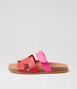 NACCO MI RED BRIGHT PINK LEATHER