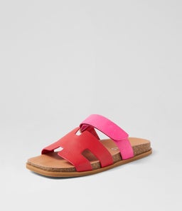 NACCO MI RED BRIGHT PINK LEATHER