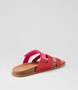 NACCO MI RED BRIGHT PINK LEATHER