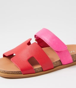 NACCO MI RED BRIGHT PINK LEATHER