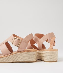 YESMA MI CAPPUCCINO NATURAL ROPE LEATHER