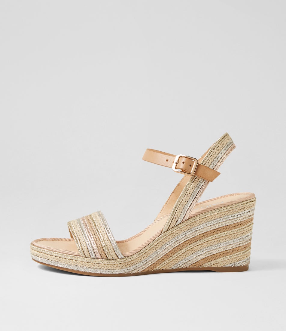 Pattrika Natural Multi Sandals Pattrika Natural Multi Sandals