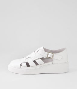 YATTEL MI WHITE WHITE SOLE LEATHER